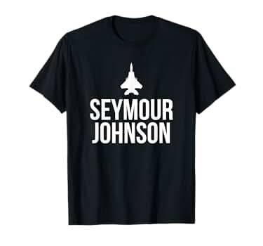 Amazon.com: SJAFB: Seymour Johnson Air Force Base F-15 Tee T